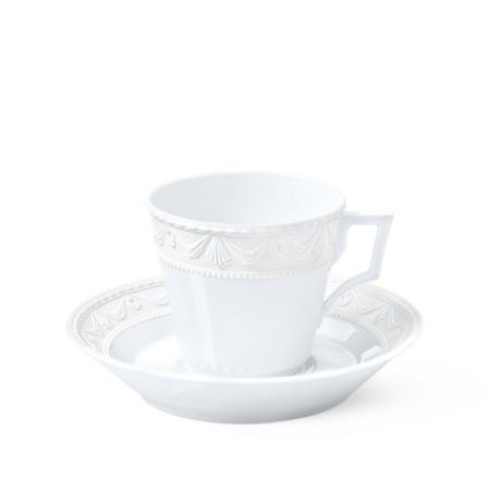 KPM Blanc Nouveau Kaffee Obertasse